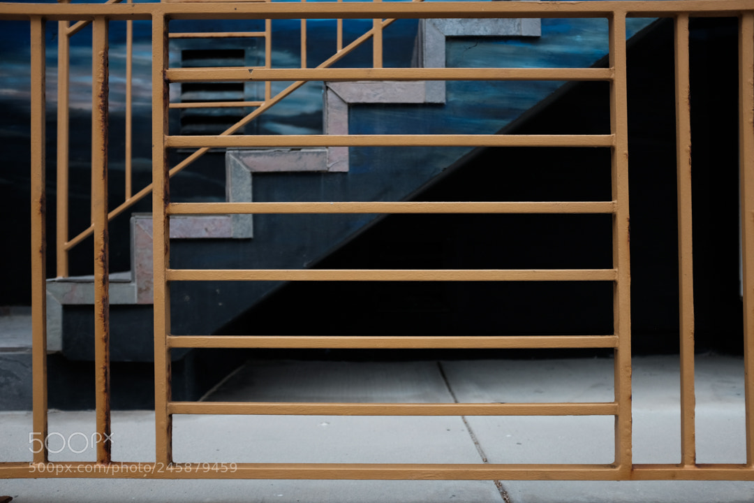 Fujifilm X100T sample photo. Venice gate & stairs photography