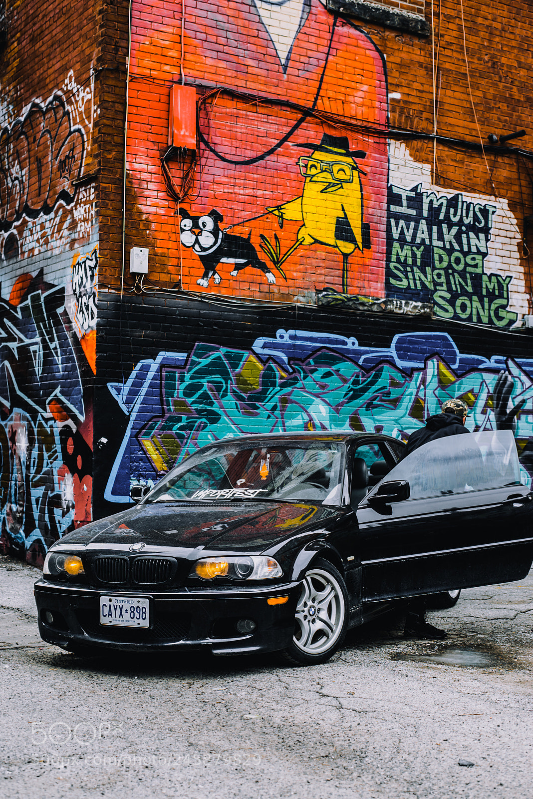 Nikon D800 sample photo. Graffiti alley photography