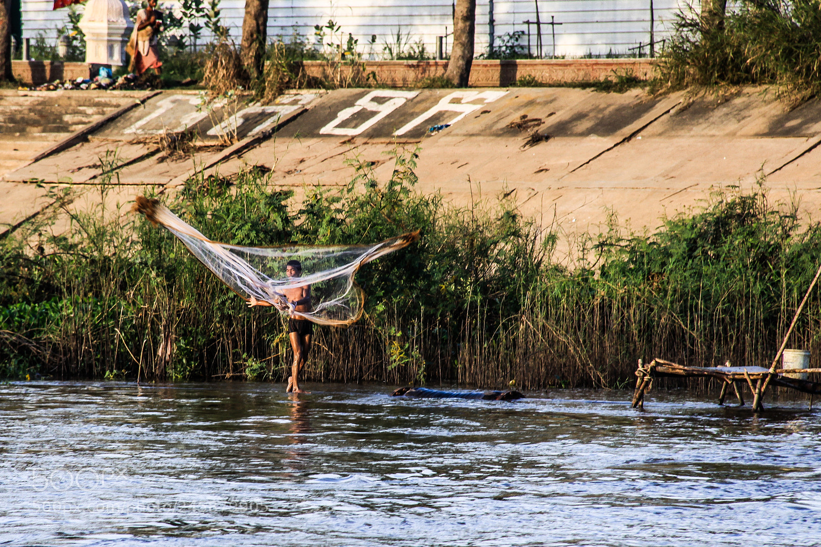 Canon EOS 50D sample photo. Fisherman photography