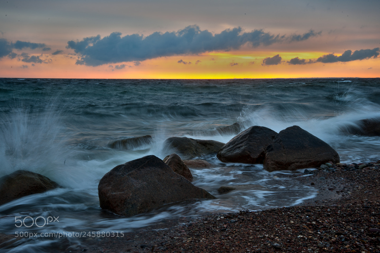 Nikon D700 sample photo. Sunset photography