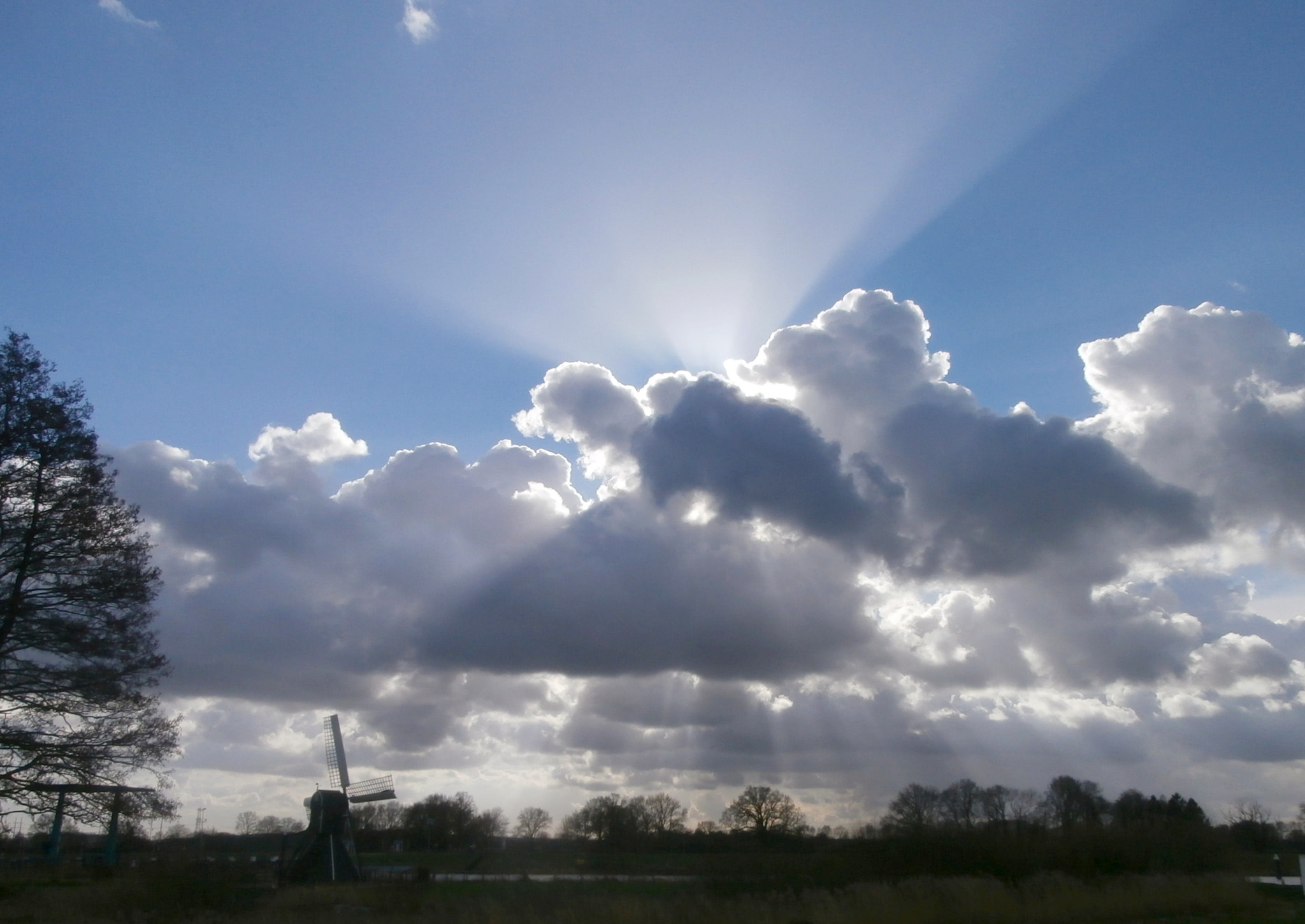 Olympus VR340,D750 sample photo. Sun rays. photography