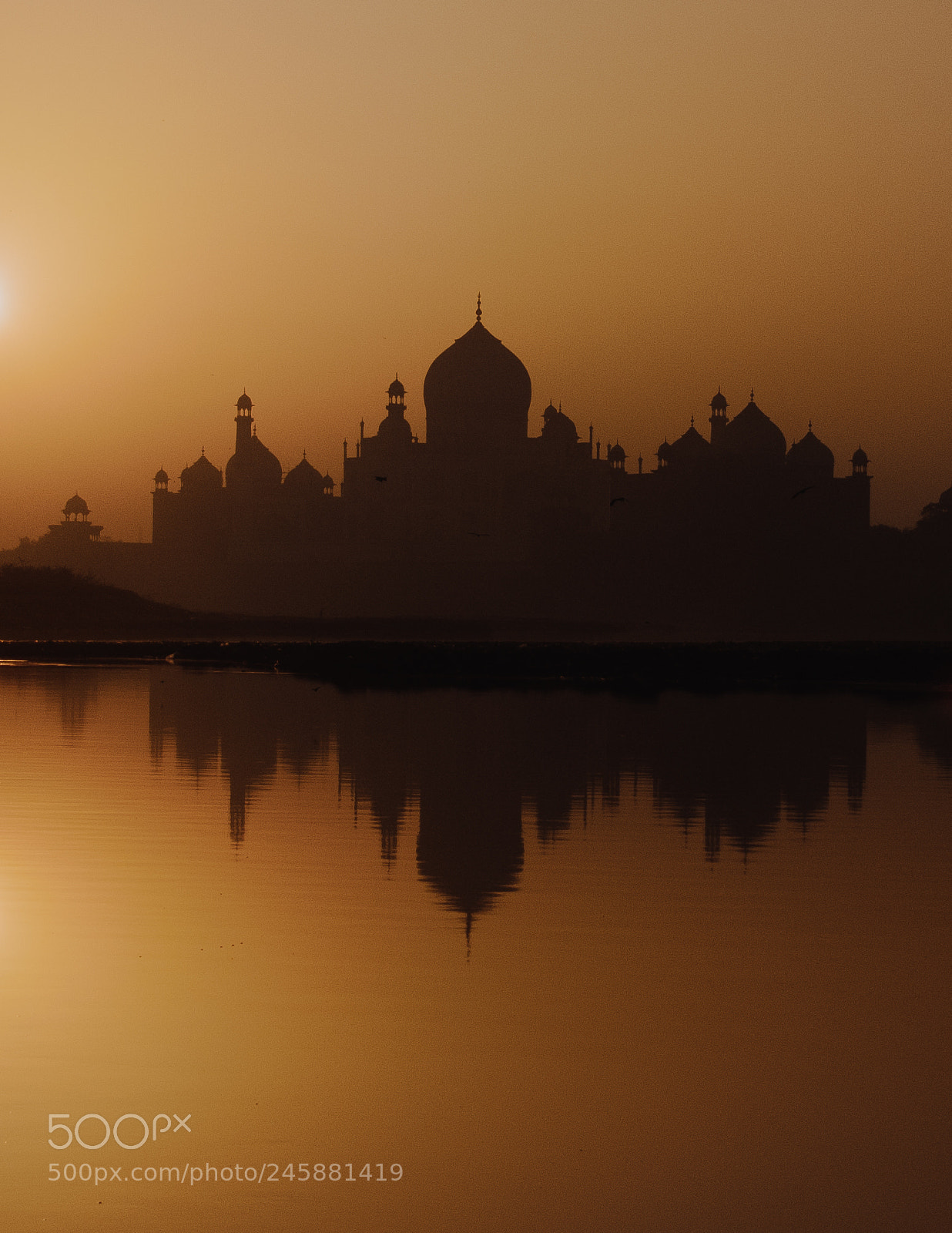 Nikon D5100 sample photo. Taj mahal photography