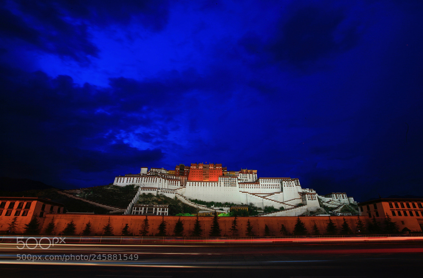 Canon EOS 5D sample photo. Potala palace - lhasa photography