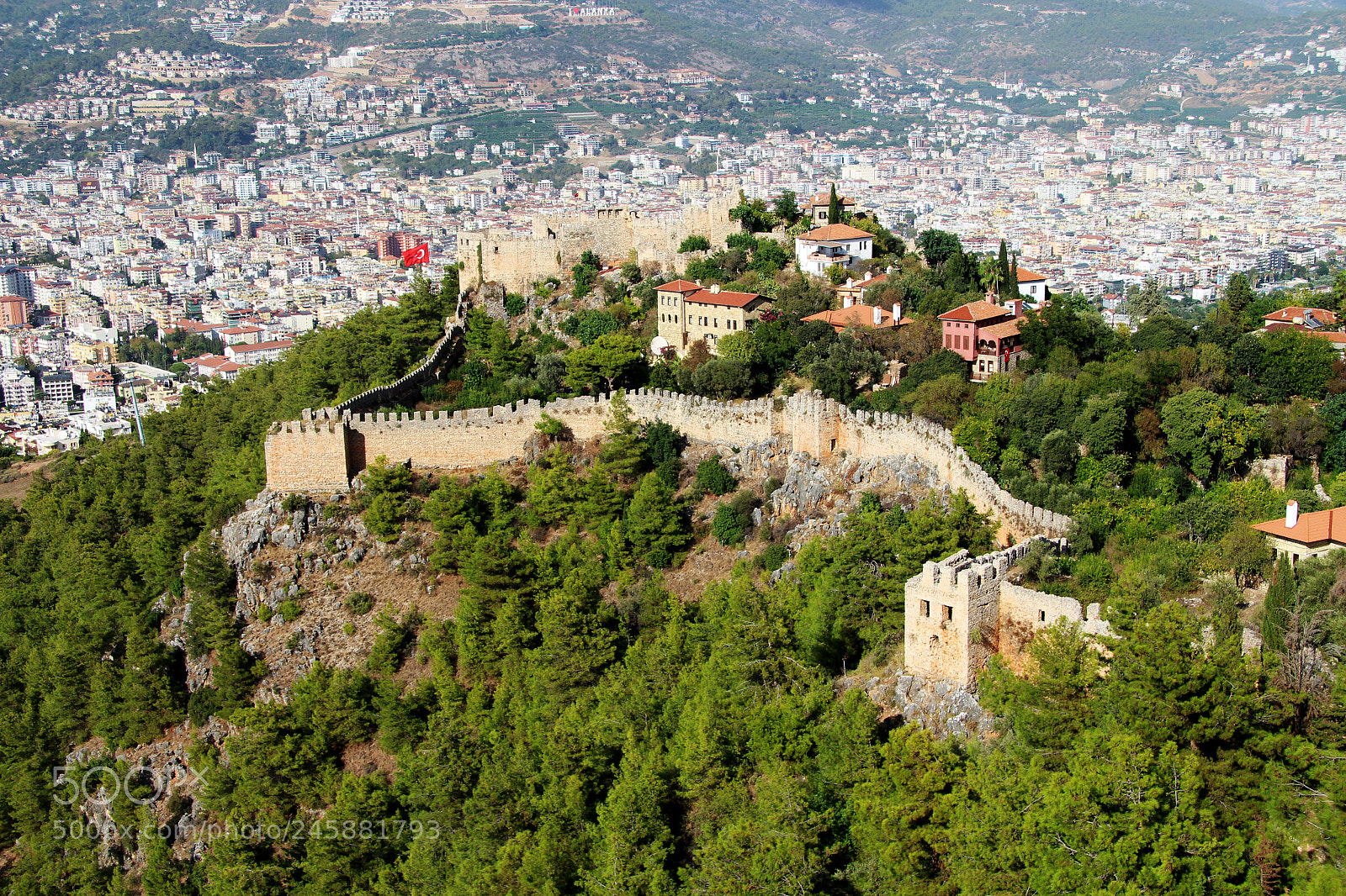 Canon EOS 700D (EOS Rebel T5i / EOS Kiss X7i) sample photo. Alanya kalesi photography