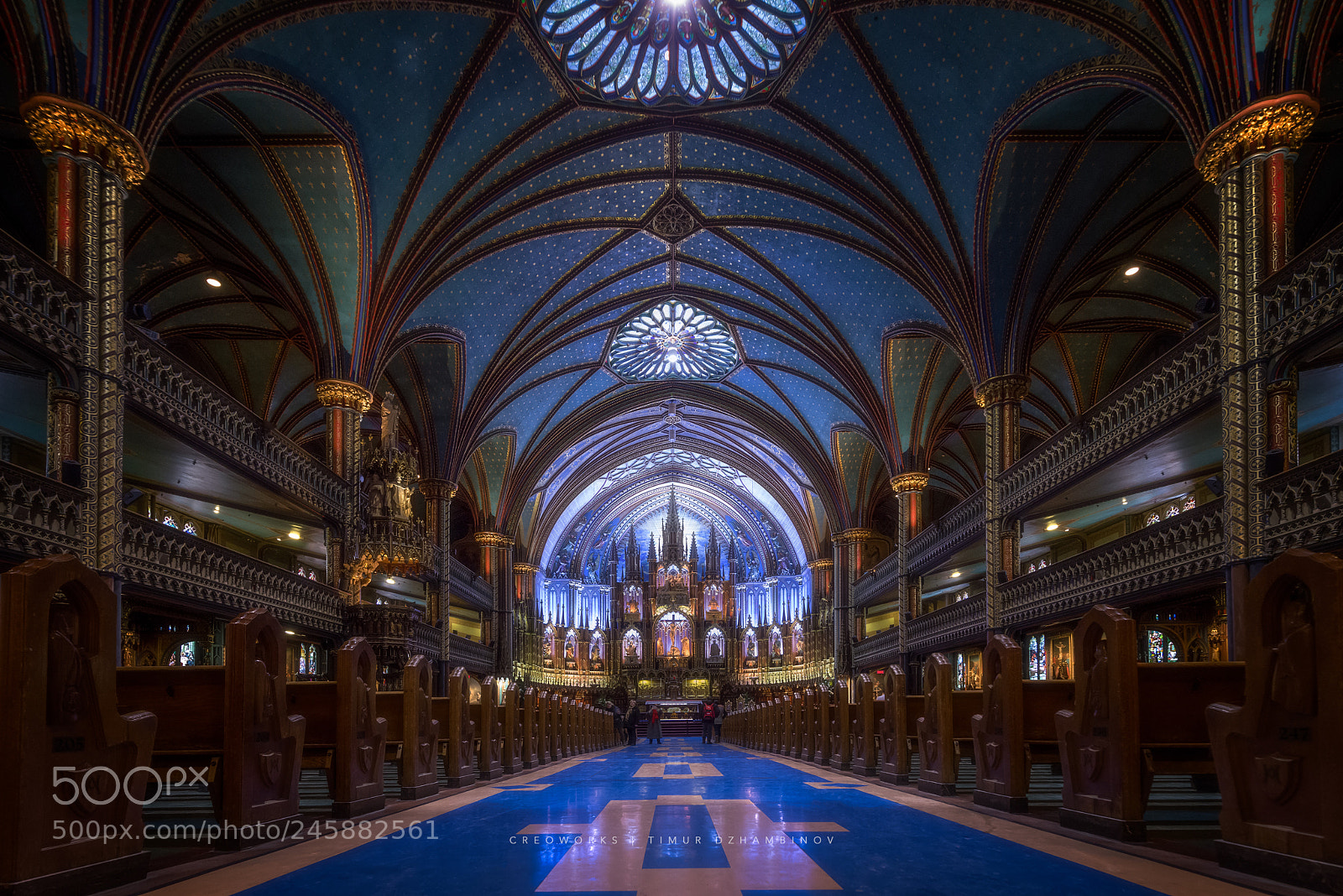 Pentax K-1 sample photo. Notre dame basilica, montreal photography