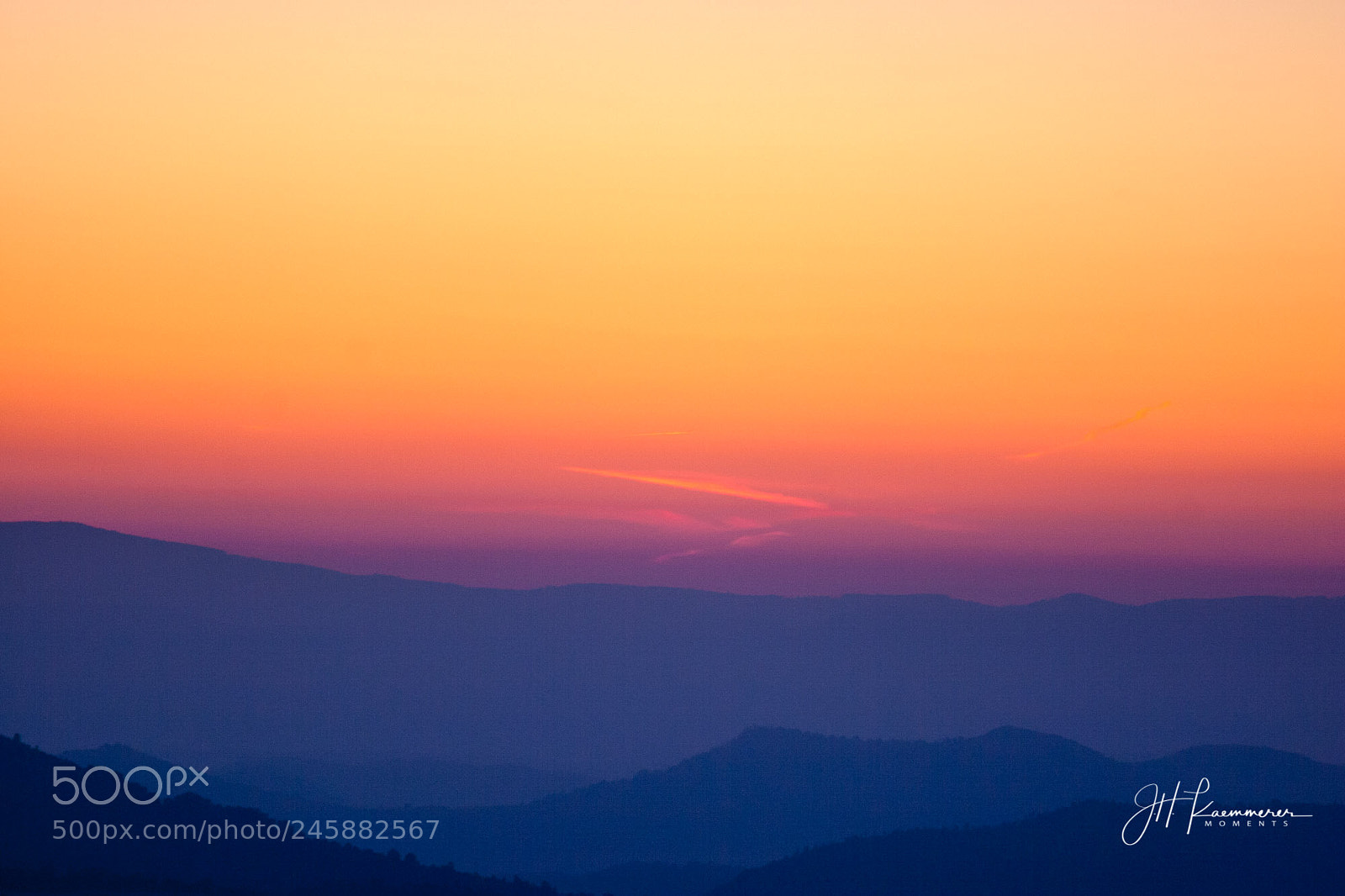 Canon EOS 20D sample photo. From orange to blue photography