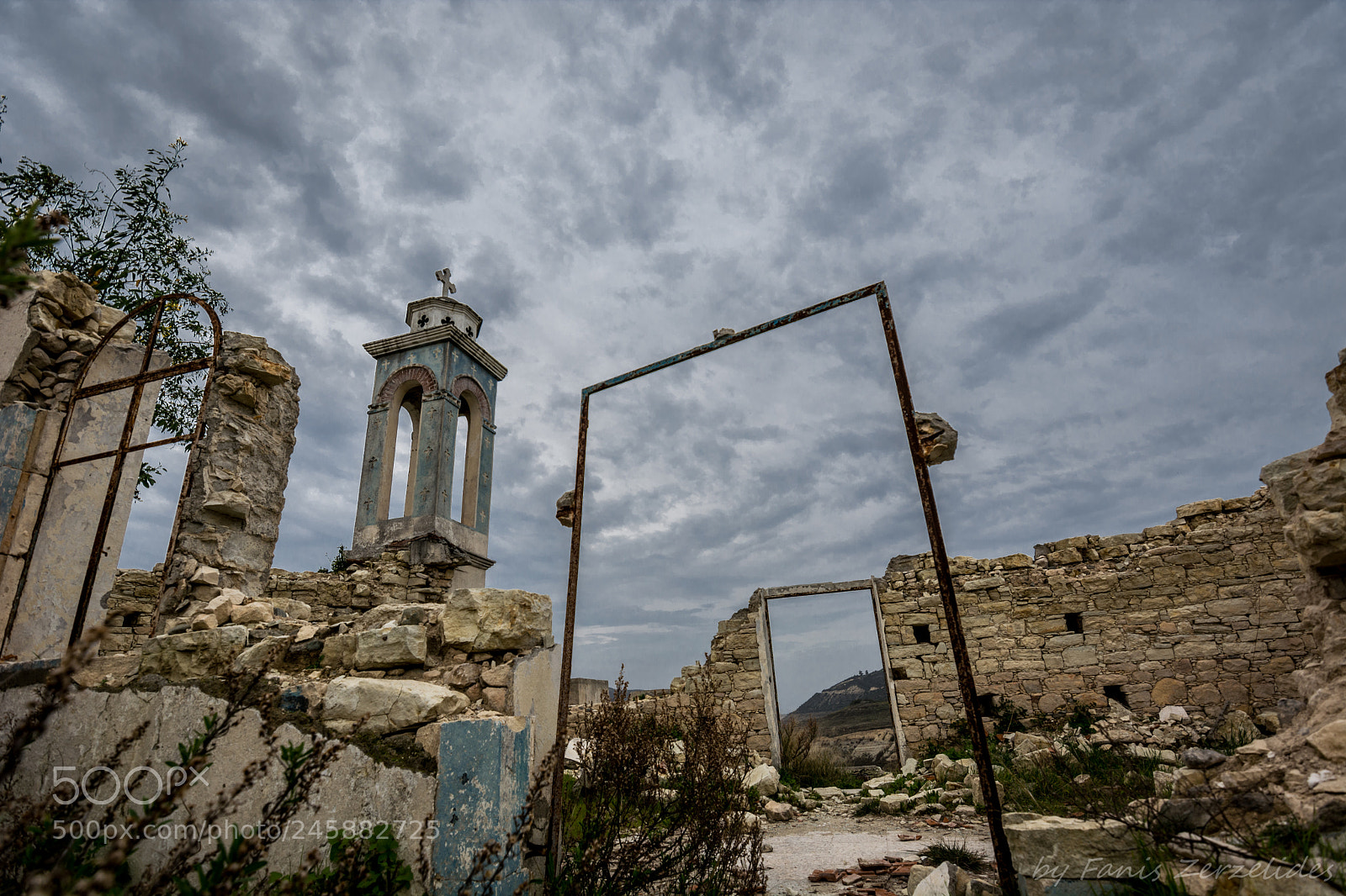 Nikon D5200 sample photo. Ruins of ayios nikolaos photography