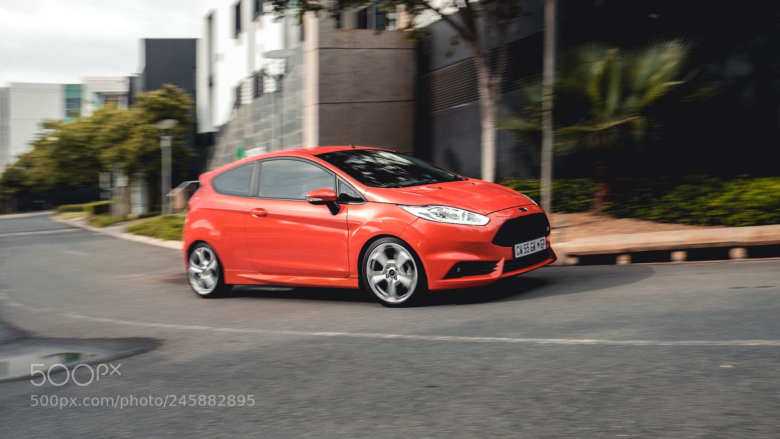Fujifilm X-T1 sample photo. Ford fiesta st photography