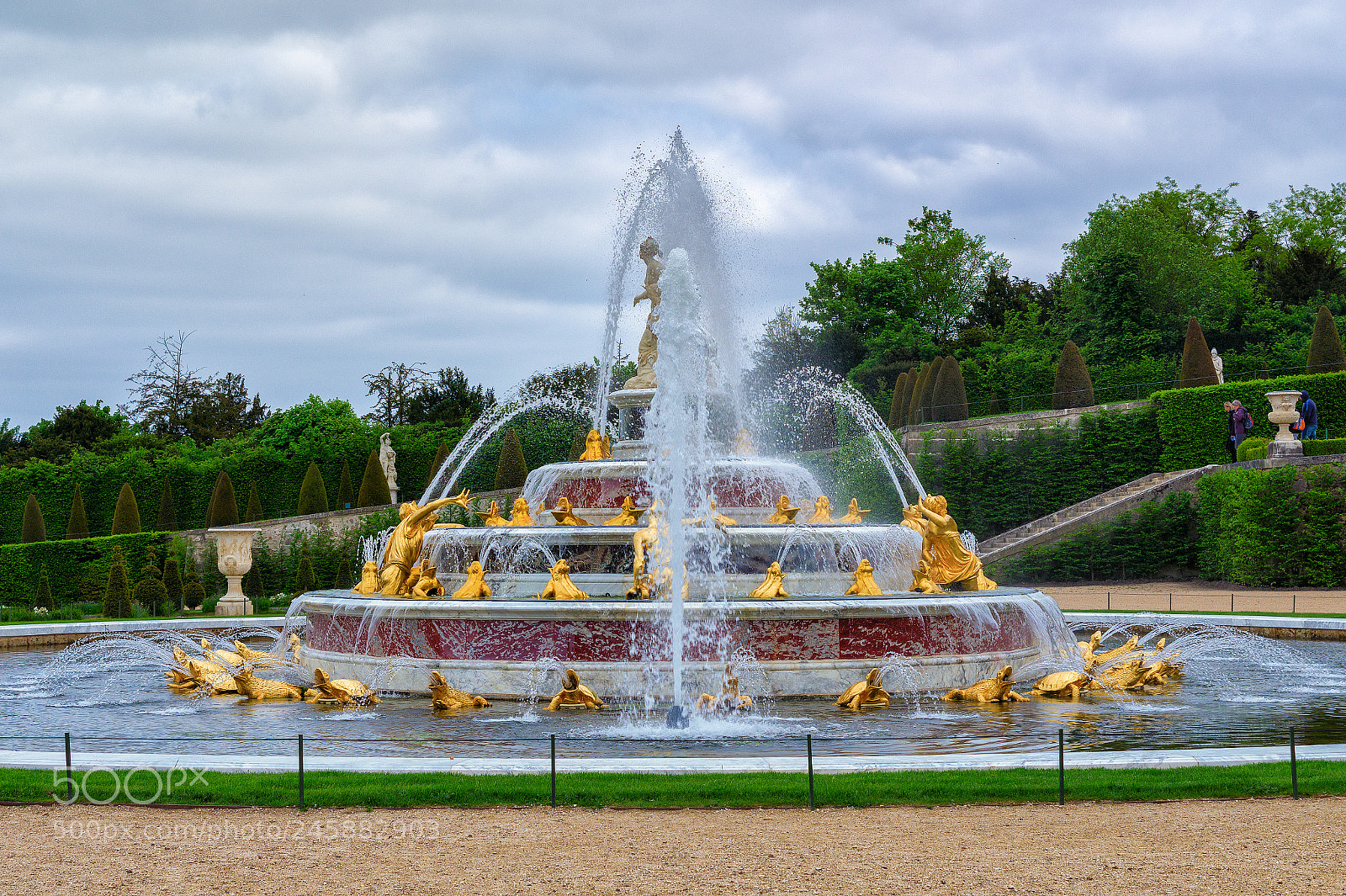 Sony SLT-A58 sample photo. Parc de versailles, parterre photography