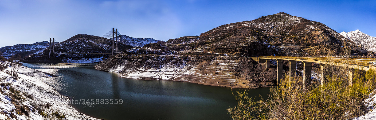 Sony SLT-A68 sample photo. Embalse de barrios de photography