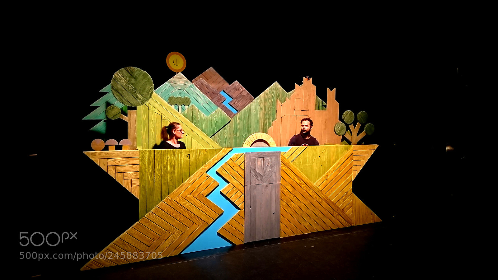 Sony Xperia XZ sample photo. Puppet-show photography