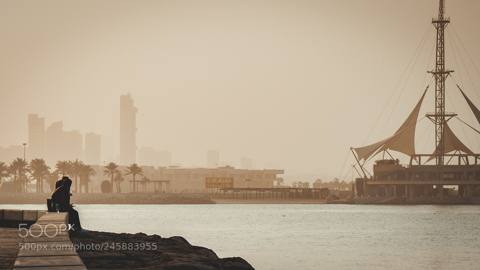 Nikon D5200 sample photo. Sea of ​​kuwait photography