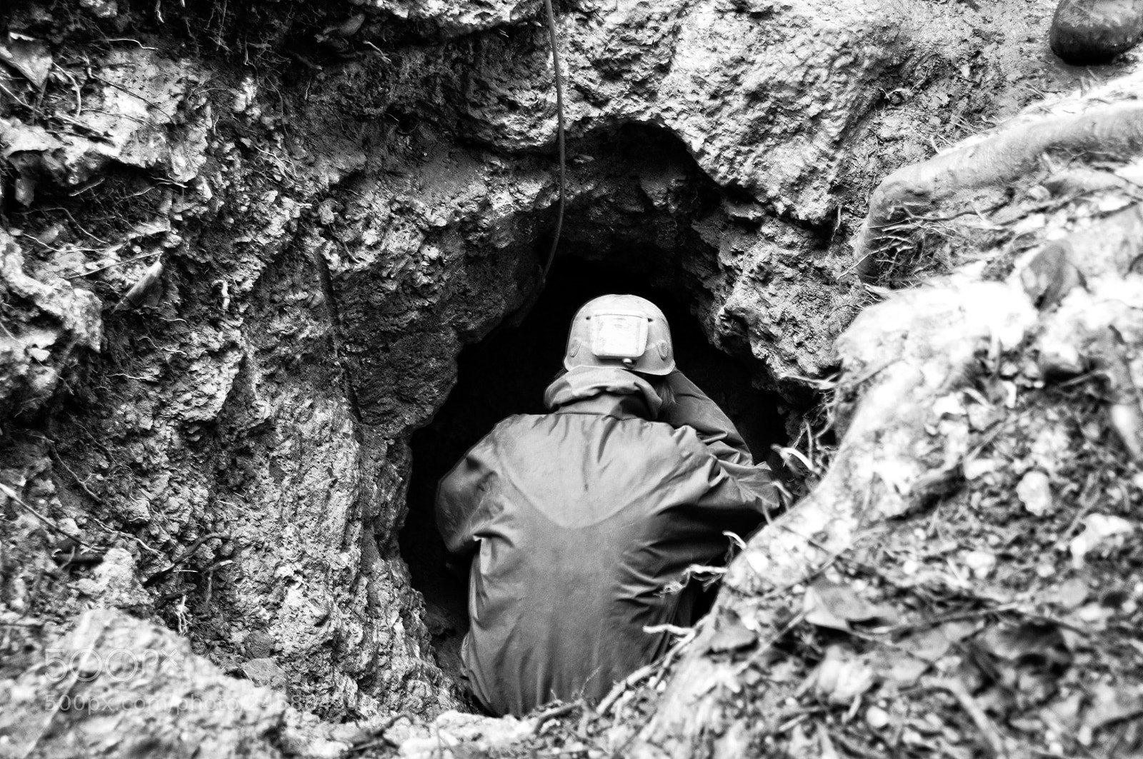 Nikon D90 sample photo. Monde souterrain photography
