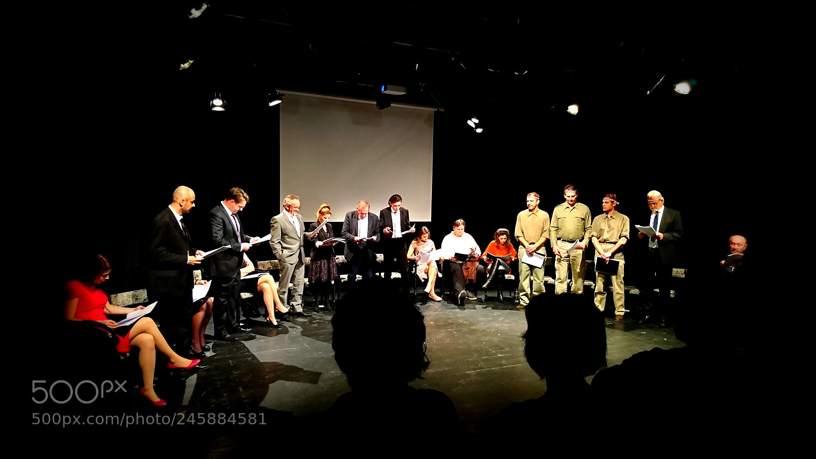 Sony Xperia XZ sample photo. Theater speech photography
