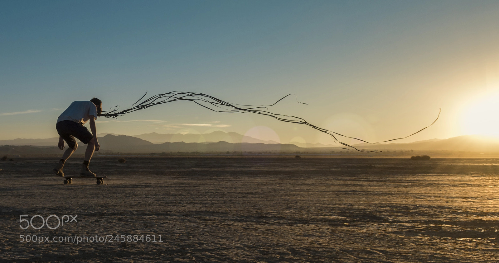 Nikon D7200 sample photo. Lakebed skate photography