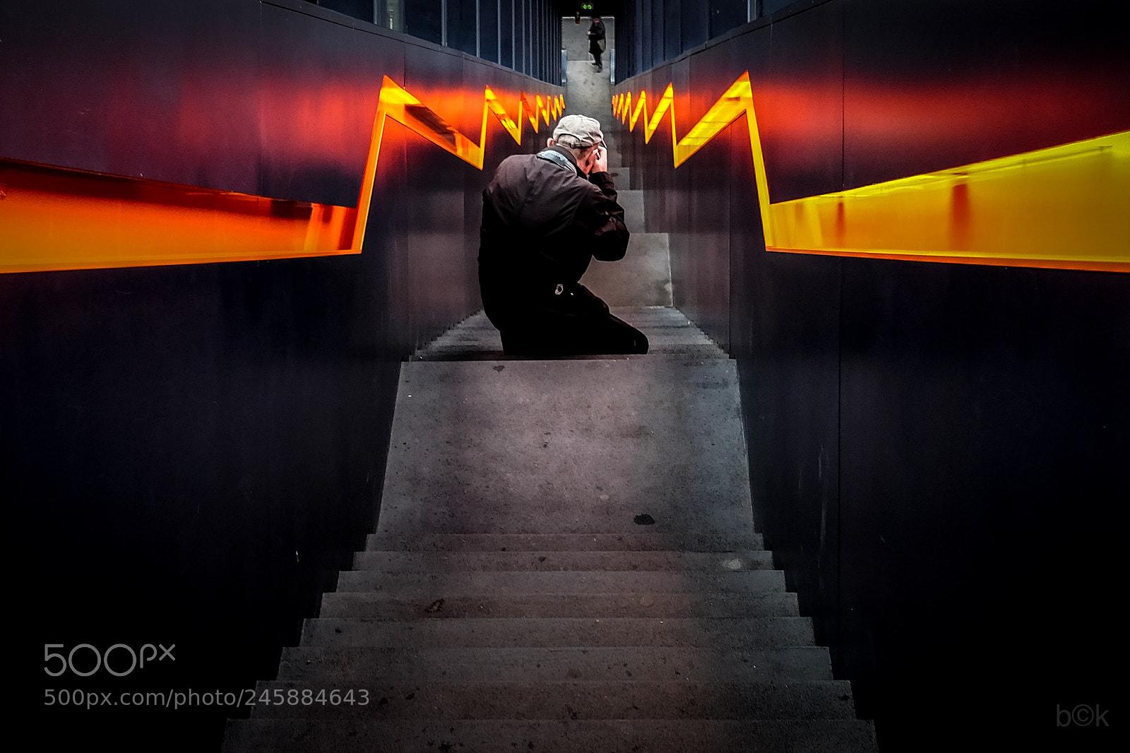 Fujifilm X70 sample photo. Shooting stairs photography