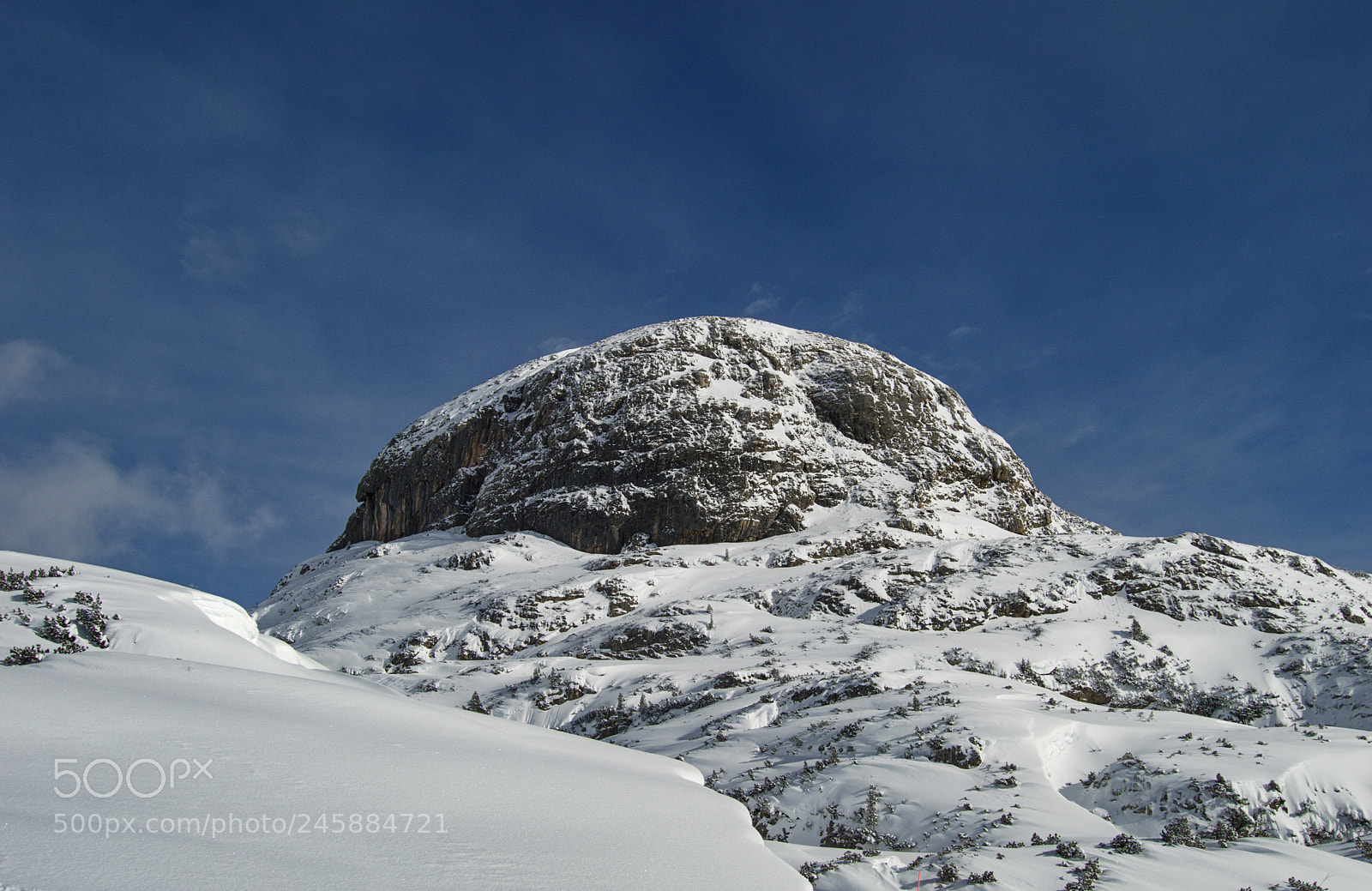 Nikon D3200 sample photo. Winter alps landscape photography
