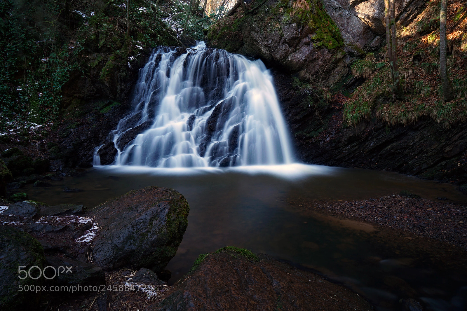Sony a7 sample photo. Fairy glen, black isle photography