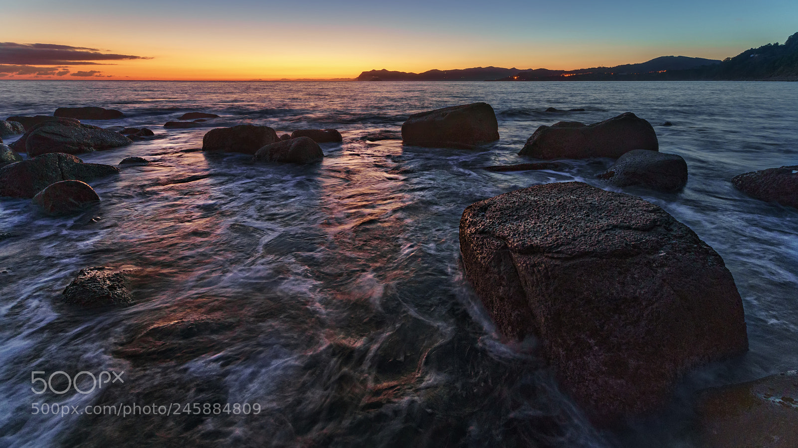 Sony a7R II sample photo. Light and waves photography