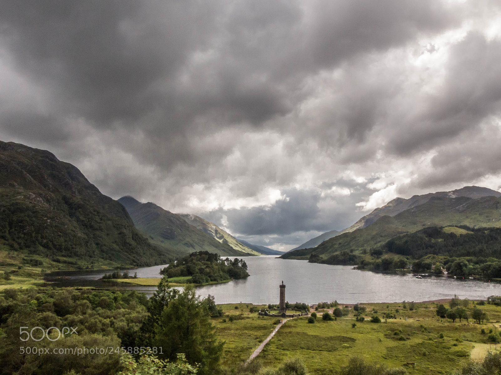 Panasonic Lumix DMC-FZ200 sample photo. Glenfinnan monument photography