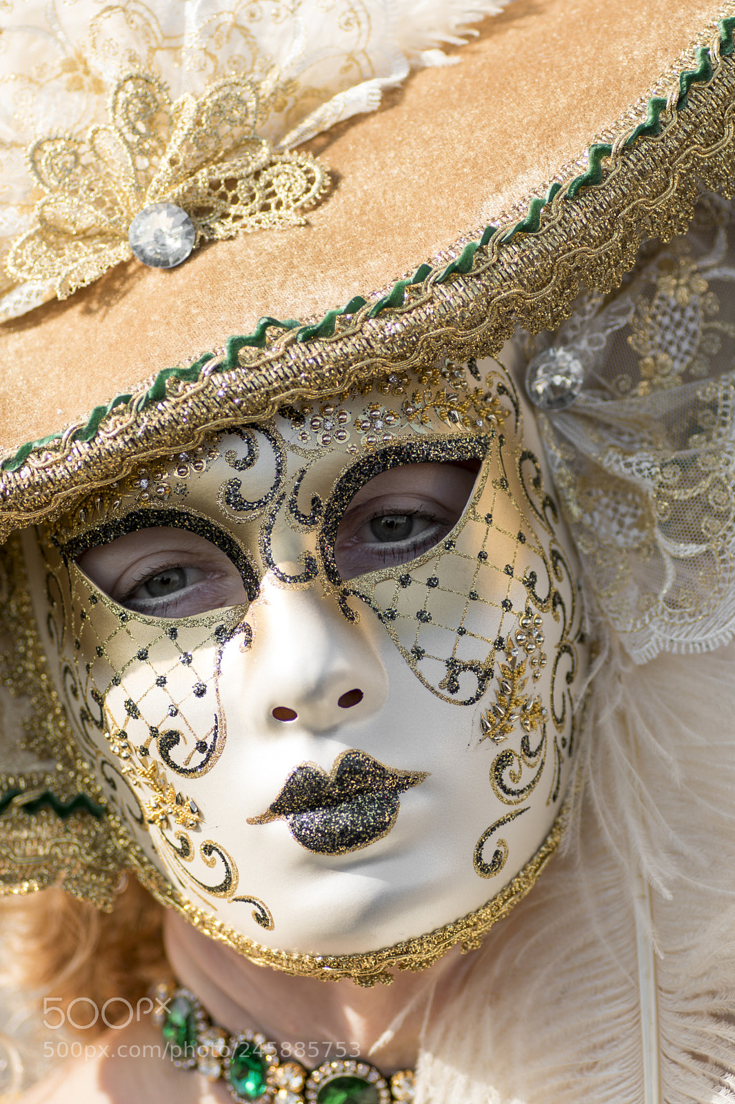 Nikon D3400 sample photo. White mask photography