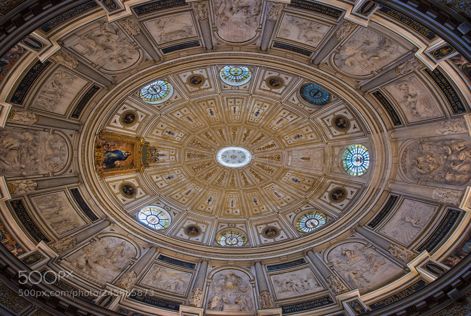 Nikon D810 sample photo. Ceiling of the sevilla photography