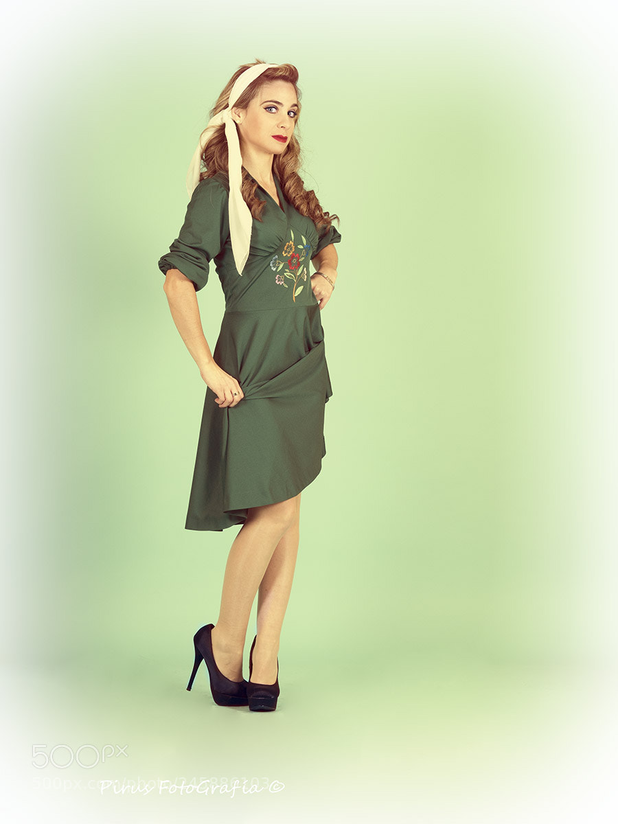 Olympus OM-D E-M1 sample photo. Pin up girl photography