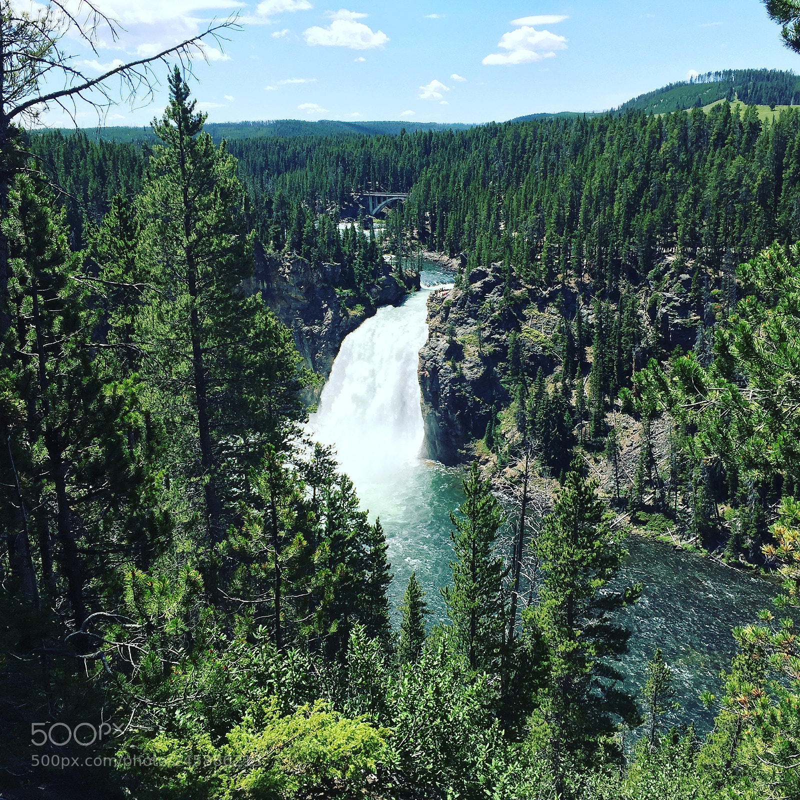 Apple iPhone 6 sample photo. Grand canyon of yellowstone photography