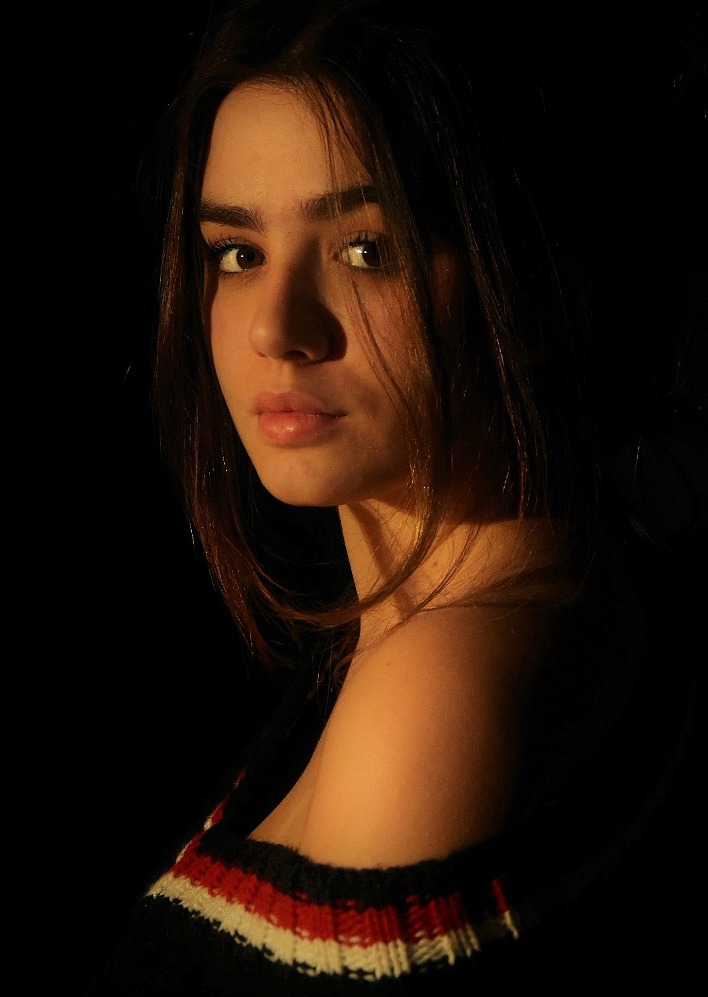 Nikon D5500 sample photo. Studio portrait photography