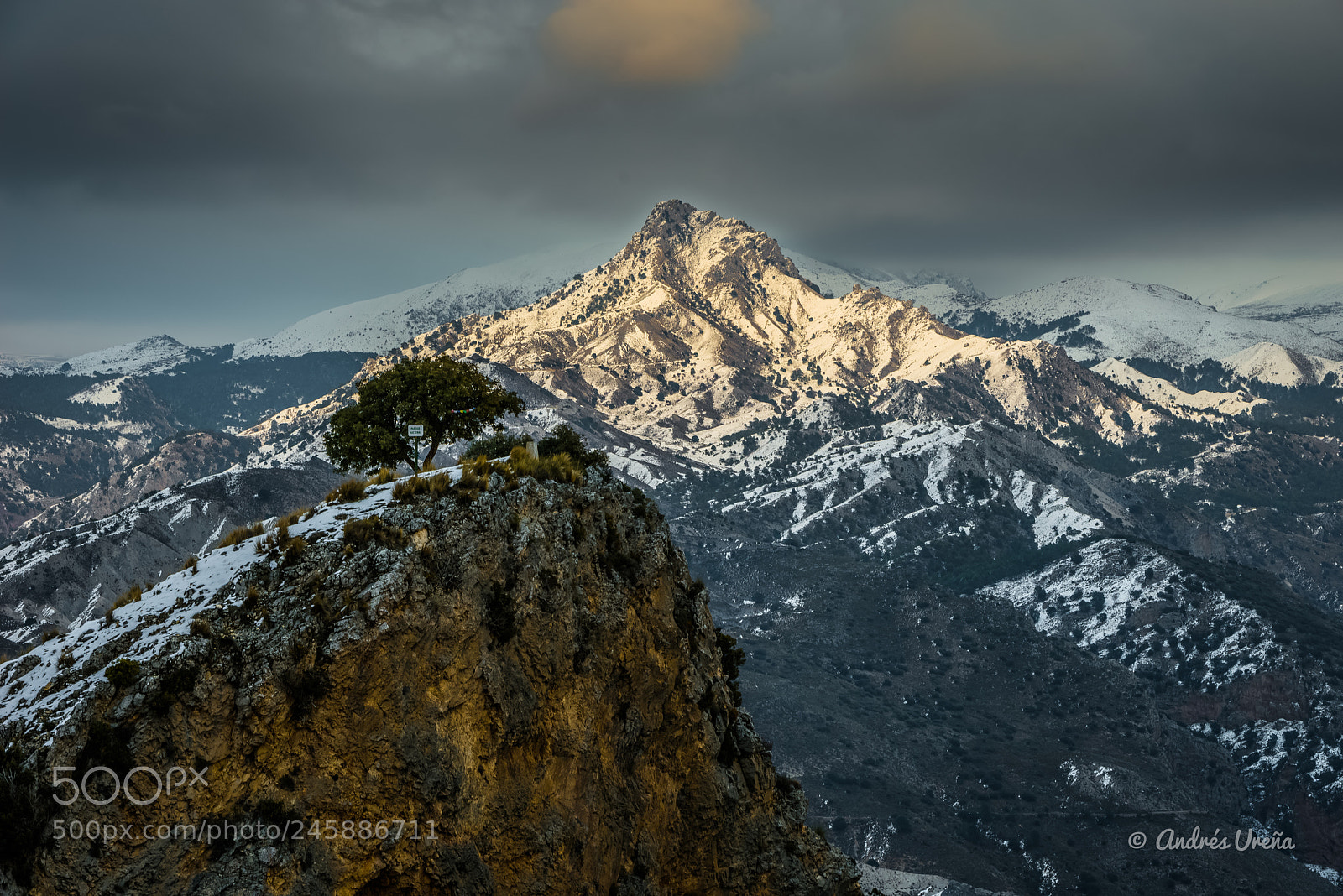 Nikon D810 sample photo. Pico trevenque photography