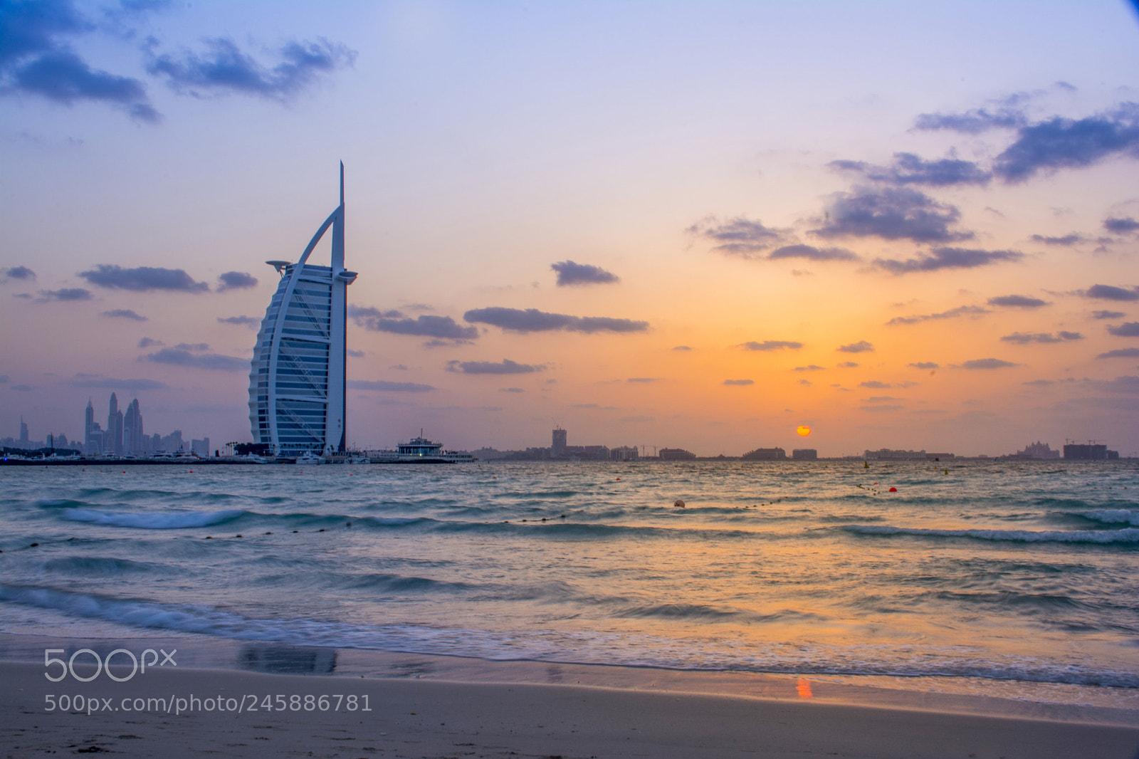 Nikon D7100 sample photo. Burj al arab photography
