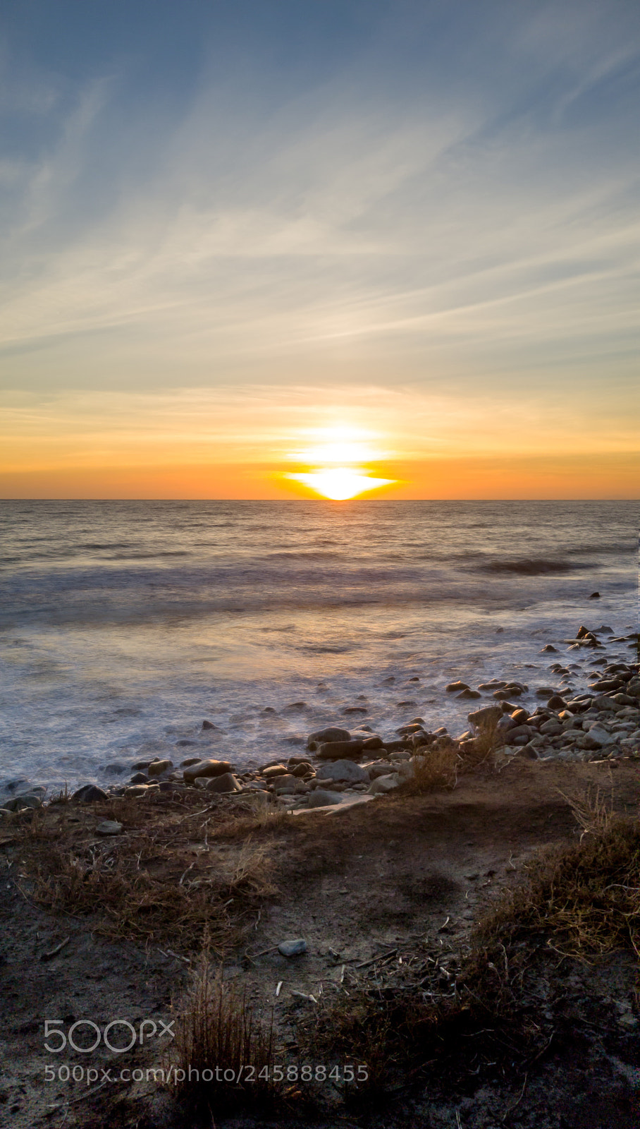 Samsung Galaxy S8 sample photo. Sunset in malibu photography