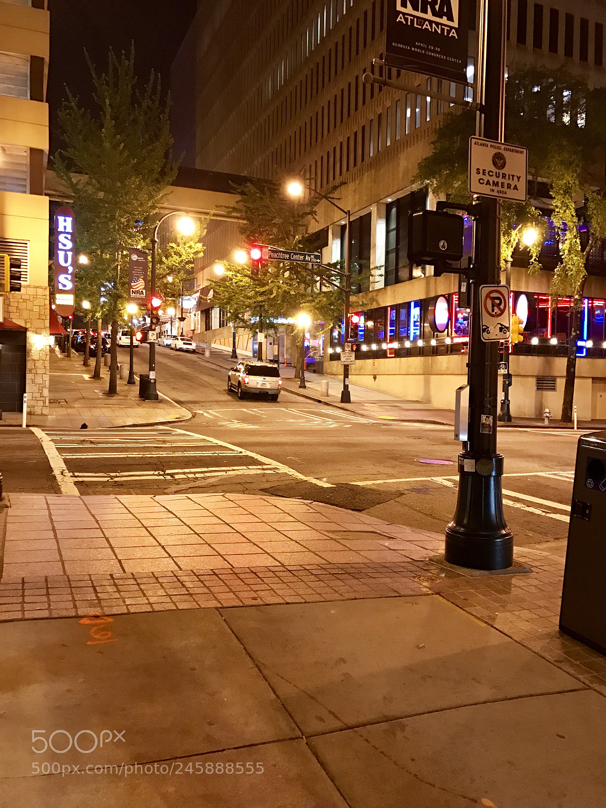 Apple iPhone 7 Plus sample photo. Late night in atlanta photography