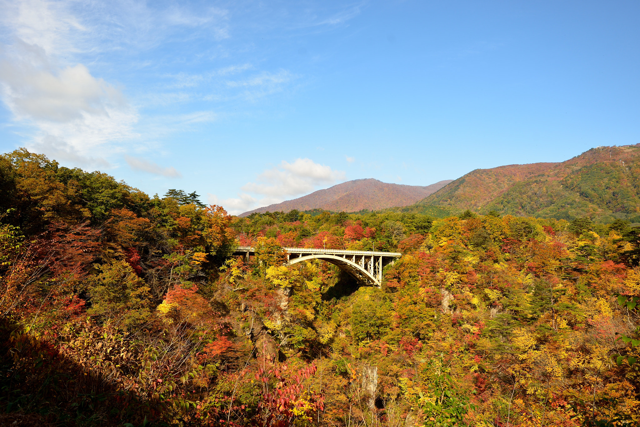 Nikon AF-S Nikkor 16-35mm F4G ED VR sample photo. 鳴子峽 photography