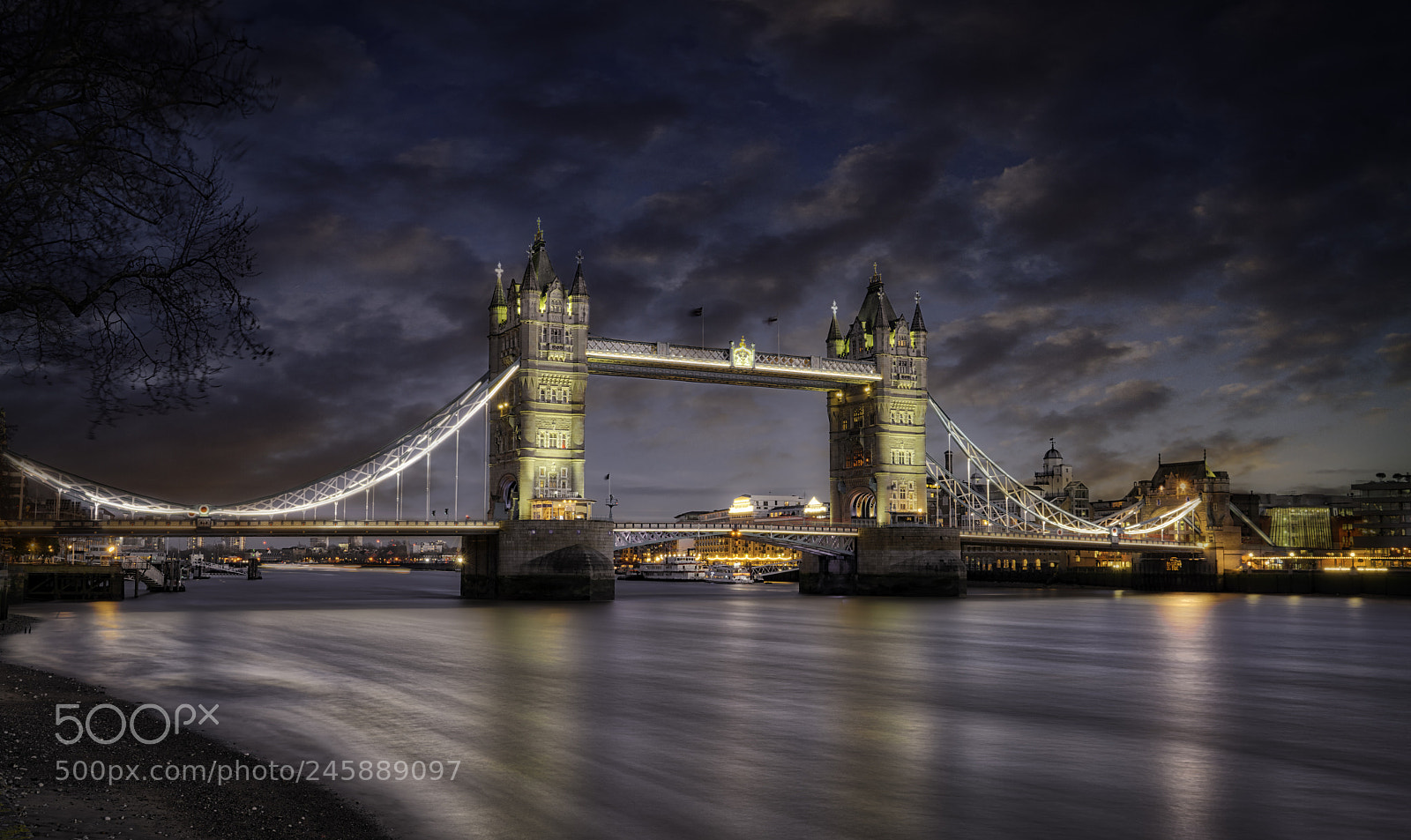 Sony a7R II sample photo. Tower bridge sunset ii photography