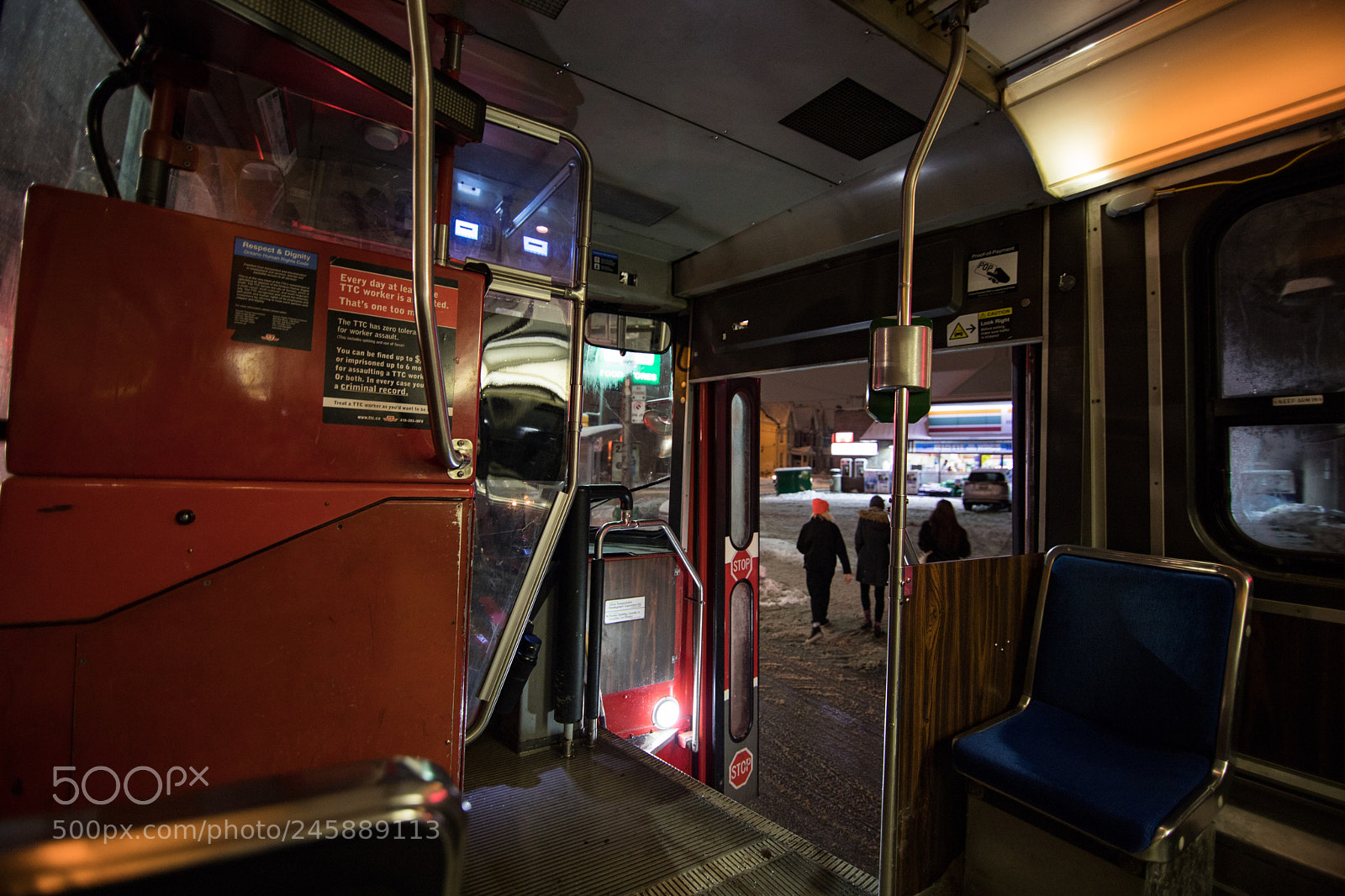 Canon EOS 6D Mark II sample photo. Toronto by night ttc photography