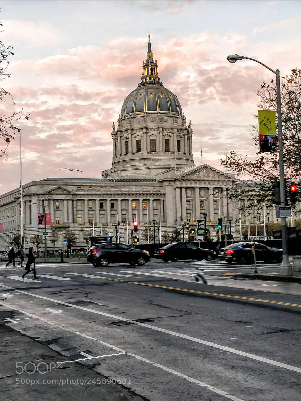 OnePlus 5T sample photo. San francisco city hall photography