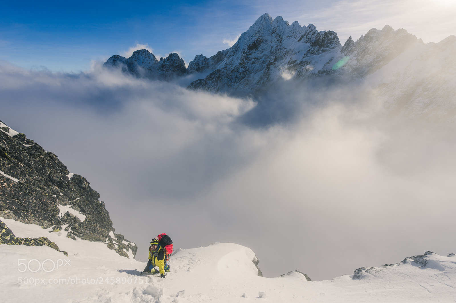 Sony a7 sample photo. Above the clouds photography