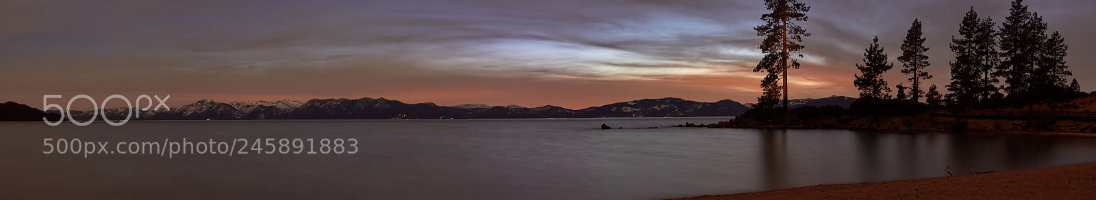 Canon EOS 550D (EOS Rebel T2i / EOS Kiss X4) sample photo. Sunset at lake tahoe photography