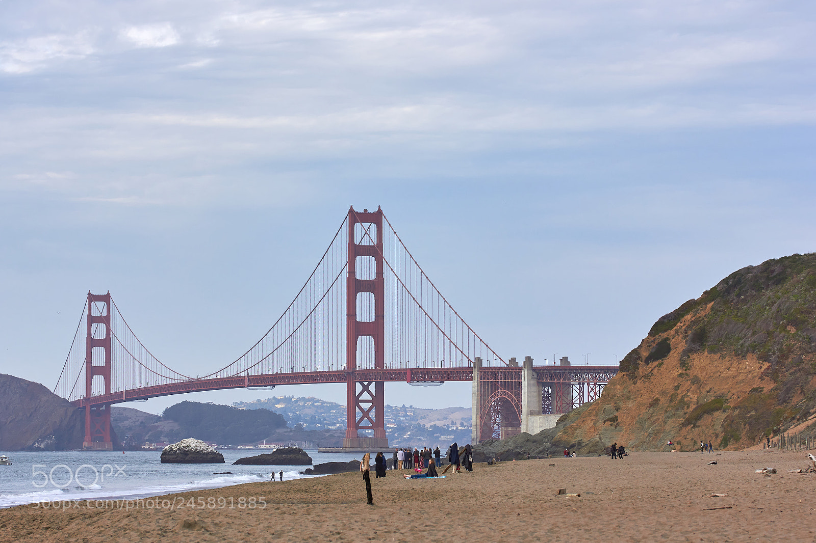 Canon EOS 550D (EOS Rebel T2i / EOS Kiss X4) sample photo. The golden gate bridge photography