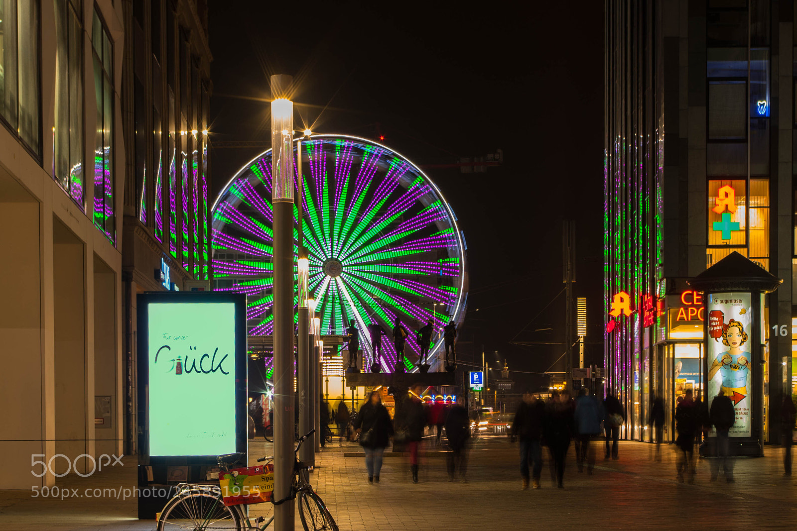Pentax K-1 sample photo. City night impression photography