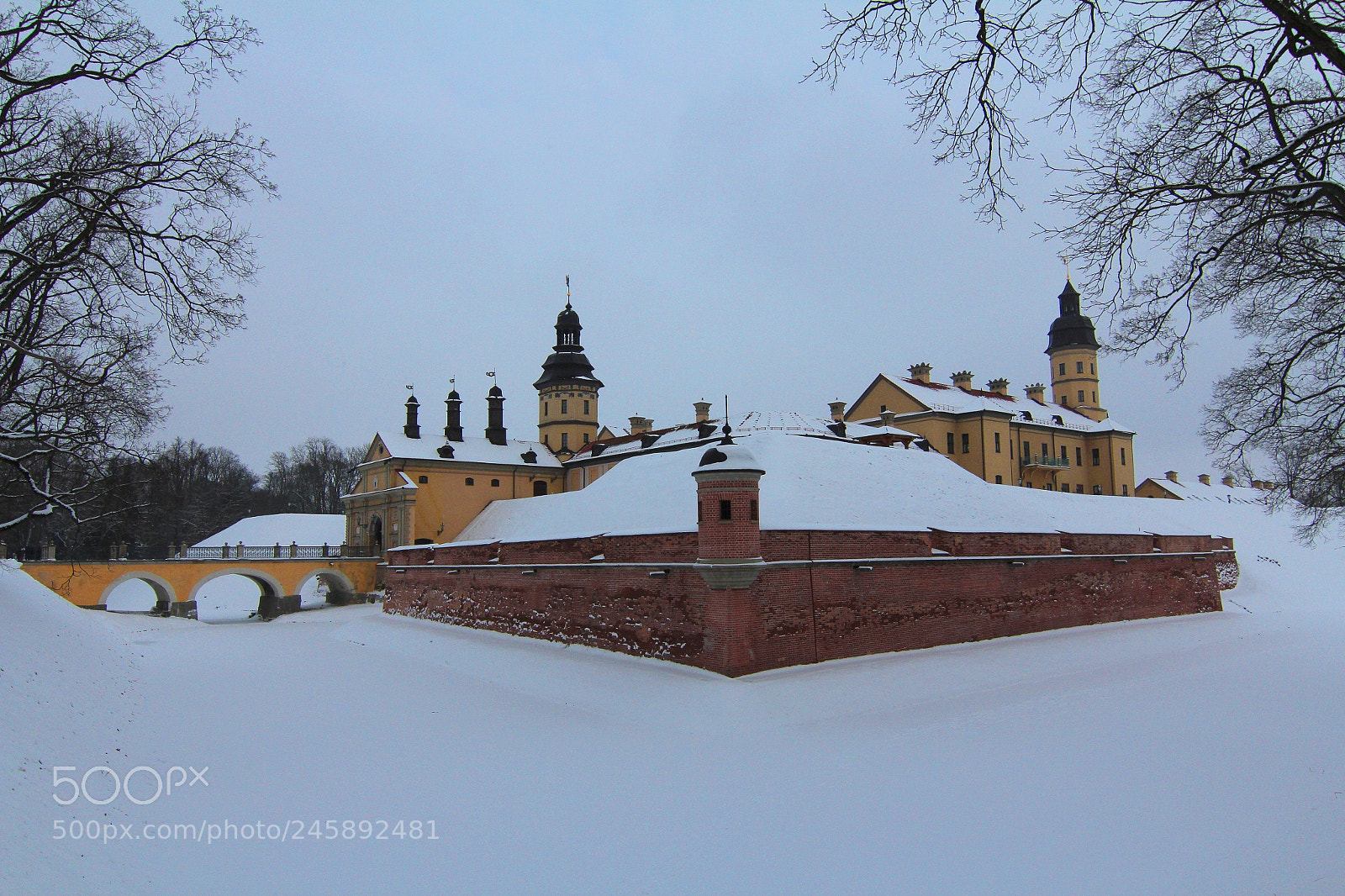 Canon EOS 60D sample photo. Nesvizh castle photography