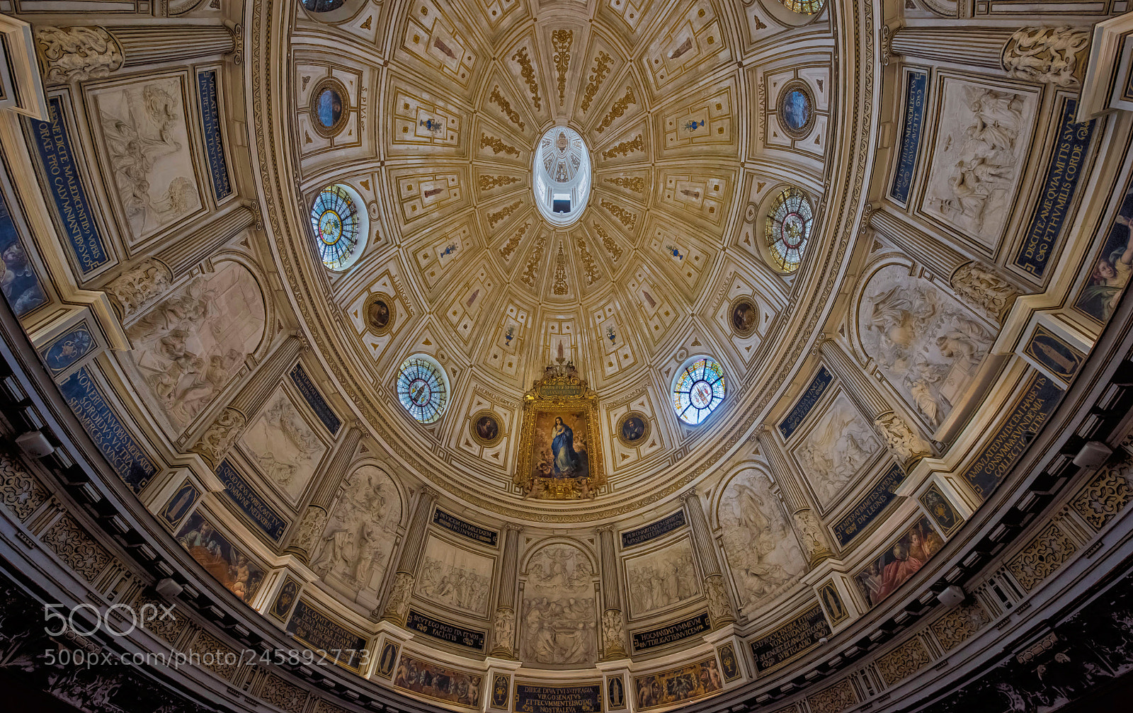 Nikon D810 sample photo. Ceiling of the sevilla photography
