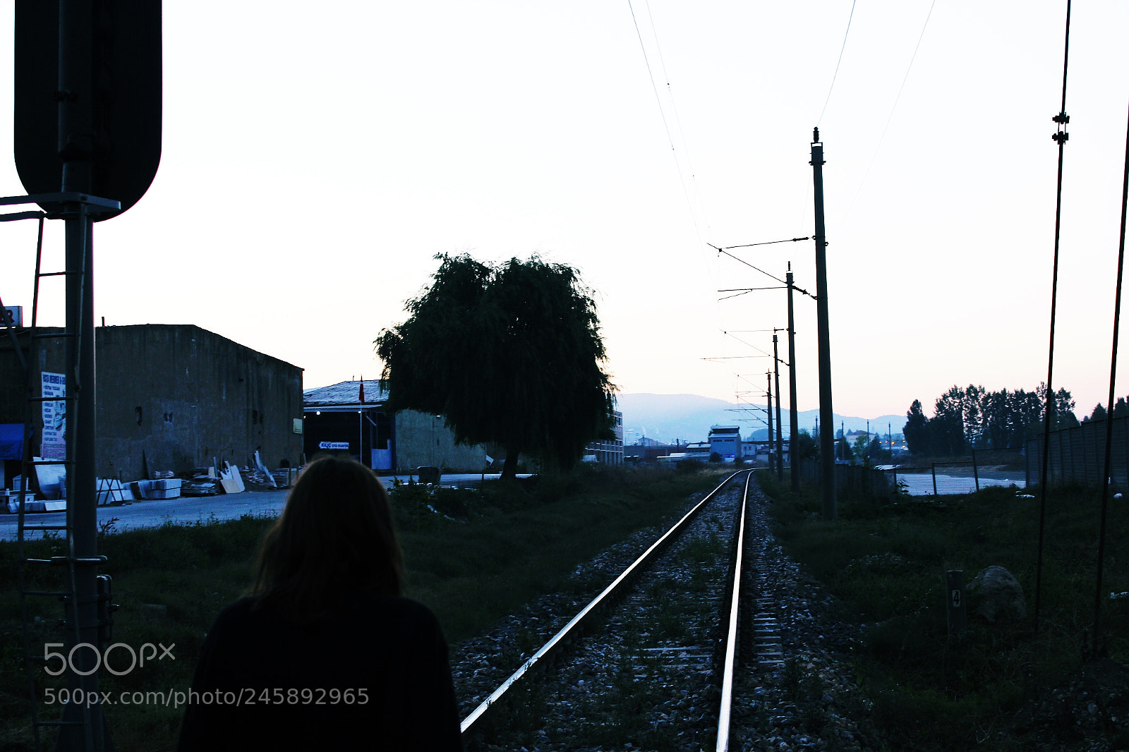 Canon EF-S 18-55mm F3.5-5.6 III sample photo. Railman photography