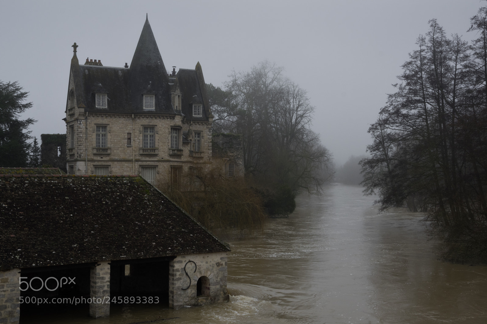 Pentax K-3 sample photo. Seine flooding, moret-sur-loing, france photography