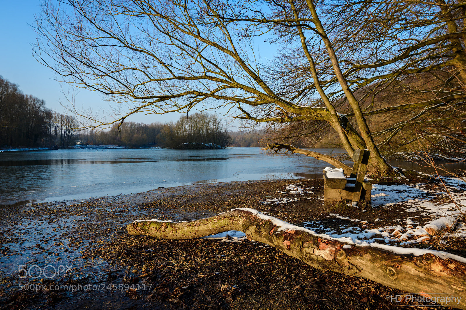 Nikon D7100 sample photo. Sunny snowy water ii photography