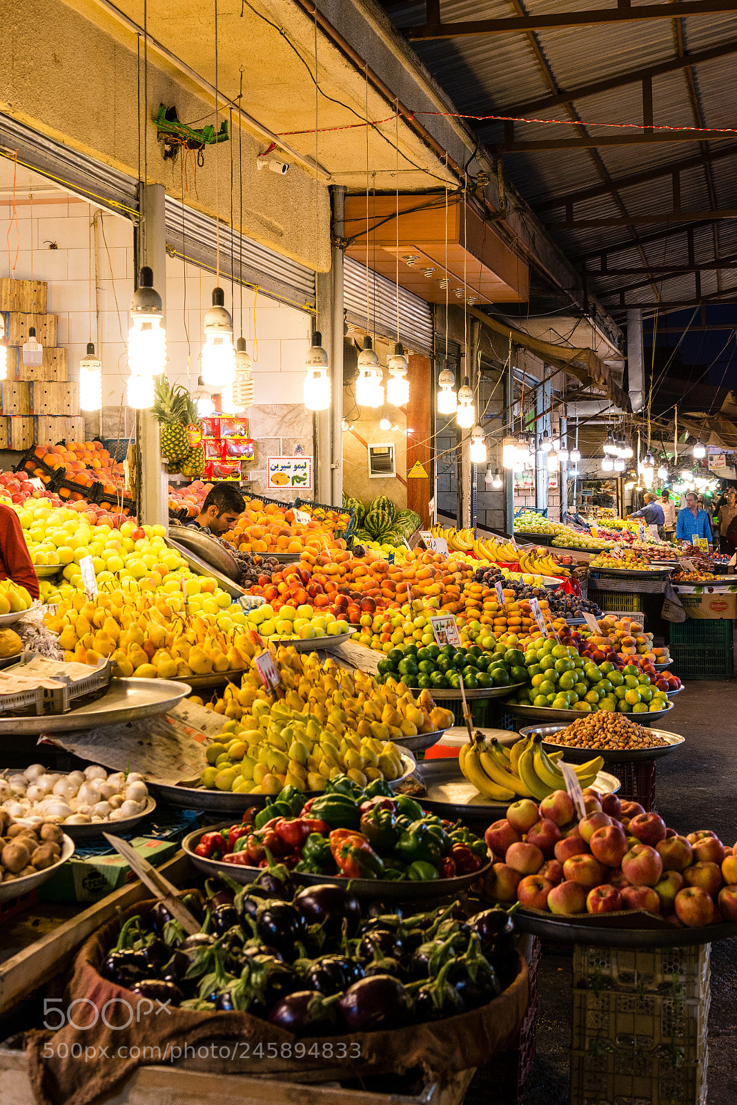 Nikon D800 sample photo. Bazar qazvin iran photography