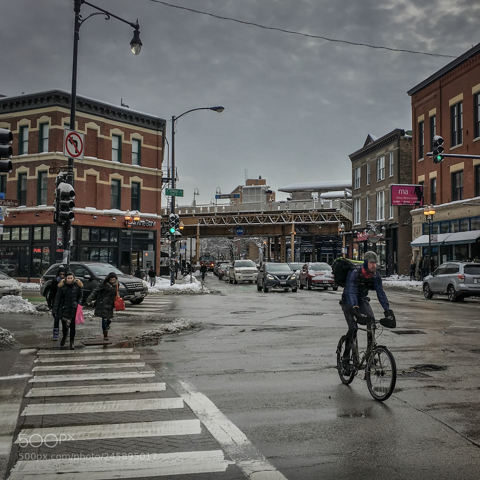 Apple iPhone 6s Plus sample photo. Bucktown, chicago. 2/11/2018. photography