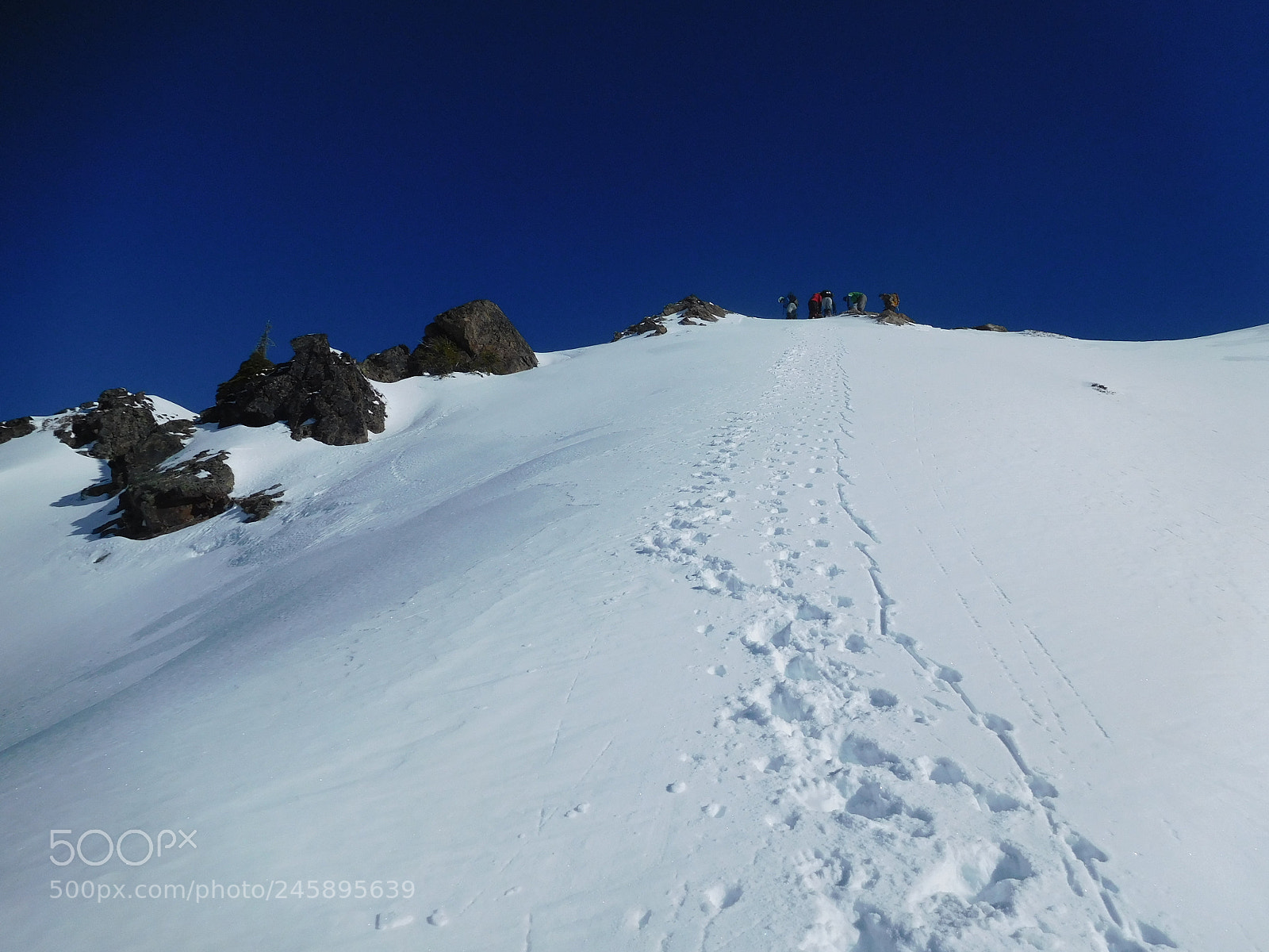 Nikon Coolpix S7000 sample photo. Coming down from summit photography