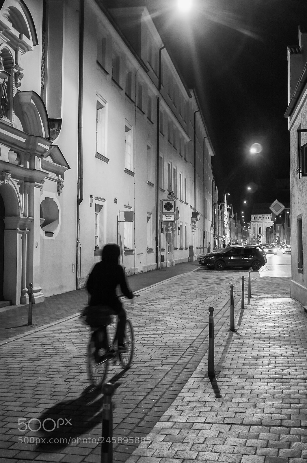 Fujifilm FinePix X100 sample photo. Landshut bike photography